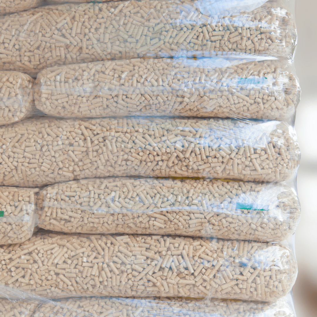 Die richtige Lagerung von Pellets