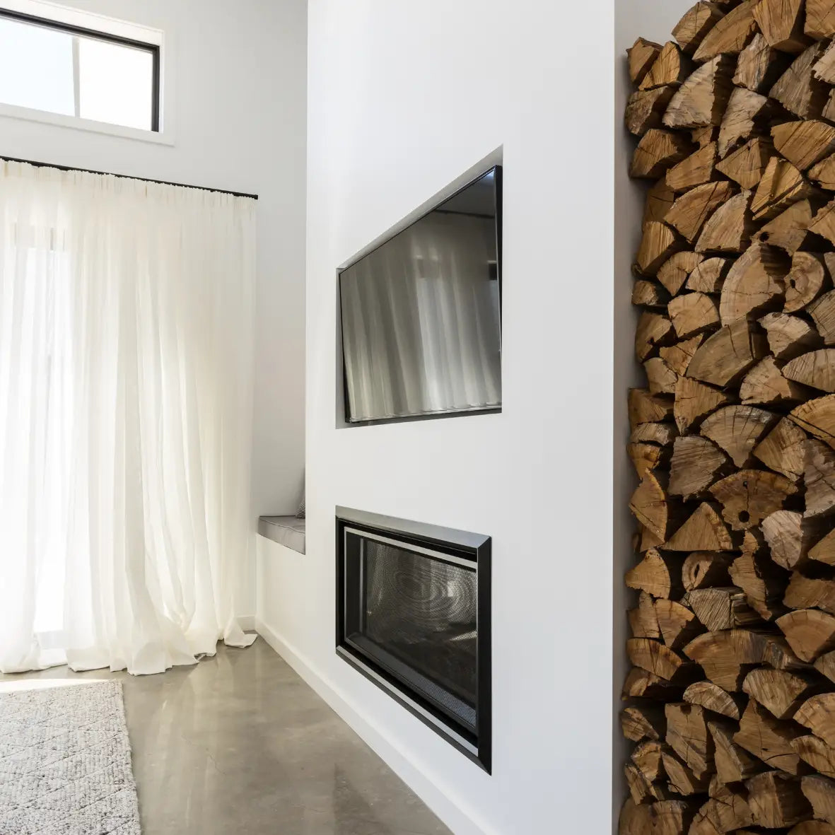 Richtige Kaminholz-Aufbewahrung