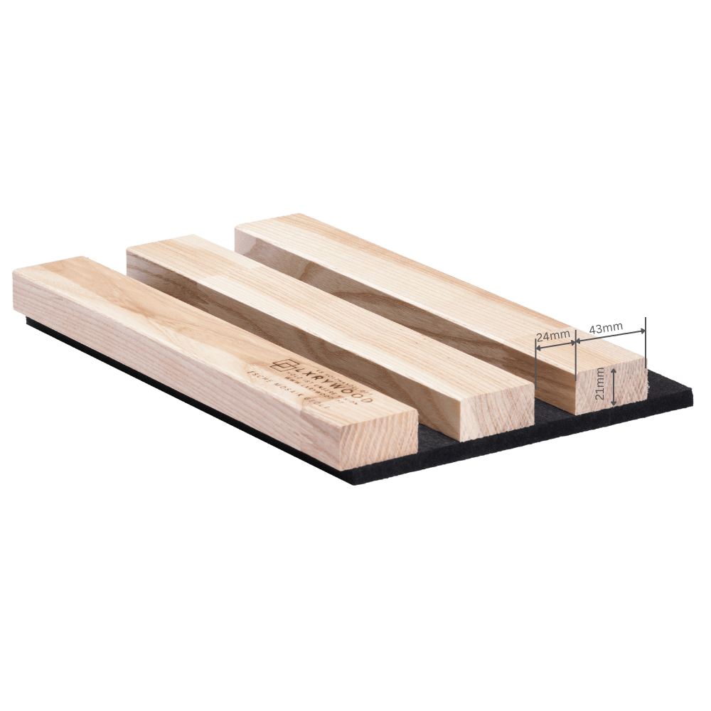 Muster Massivholz Akustikpaneele DIN A4